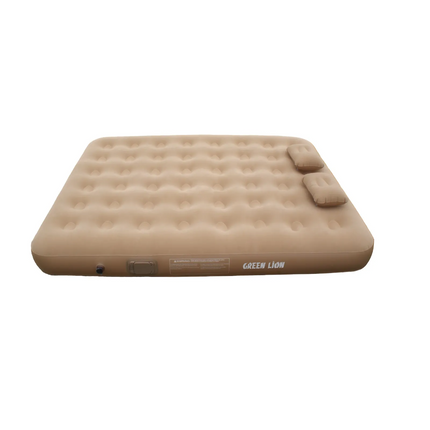 The Green Lion GMT-200 Automatic Inflatable Mattress is a robust and convenient option for sleeping peacefully indoors or outdoors. It is constructed 