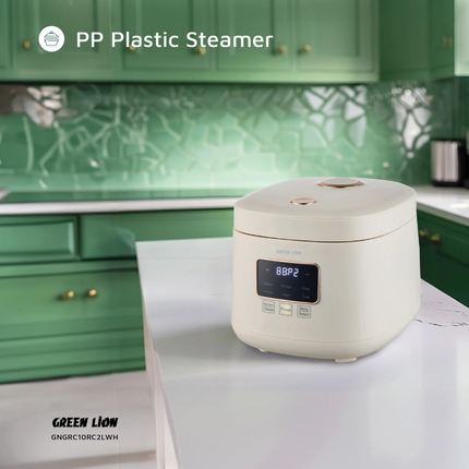 The Green Lion GRC-10 Digital Rice Cooker 2L is versatile and efficient in the kitchen, intending to simplify your cooking. High-quality PP material a