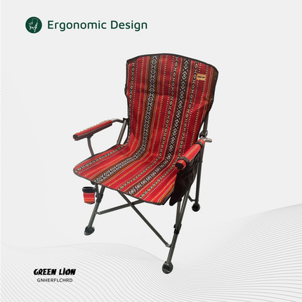 All your needs are considered when designing the Green Lion Heritage Foldable Chair, a blend of durability, comfort, and convenience. This chair is ma