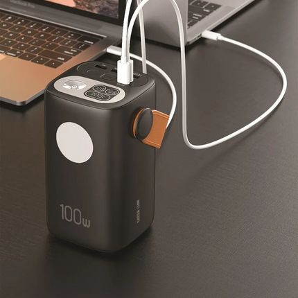 With an incredible capacity of 60000mAh, the Green Lion Hyper Core 60 Power Bank is the correct answer to charging on the go. Constructed using ABS ma