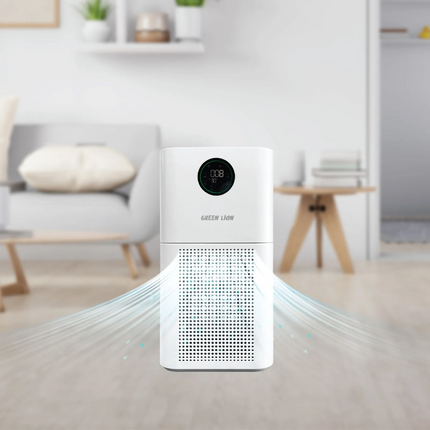 The White Green Lion Intelligent Air Purifier will ensure that you enjoy purer and healthier air. This air purifier is made from top-quality ABS mater
