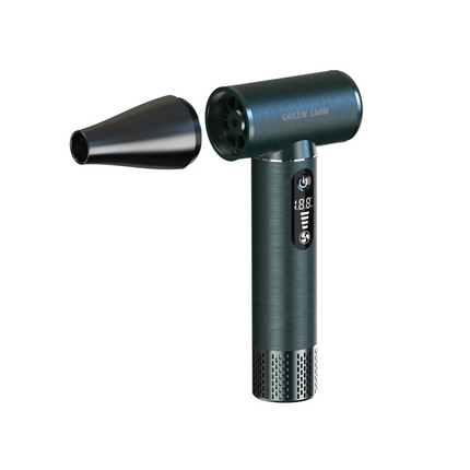 Green Lion Jet Flex Portable Blower is a heavy-duty and light machine that is applied to high-speed air. Made of ABS + PC material, it is durable and 