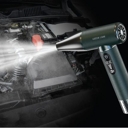 Green Lion Jet Flex Portable Blower is a heavy-duty and light machine that is applied to high-speed air. Made of ABS + PC material, it is durable and 