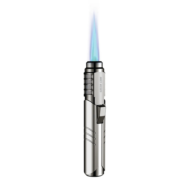 It was all wrapped up in an elegant package - the durable and performance-oriented Green Lion Jet Flame Windproof Lighter. Strong-quality ABS and zinc