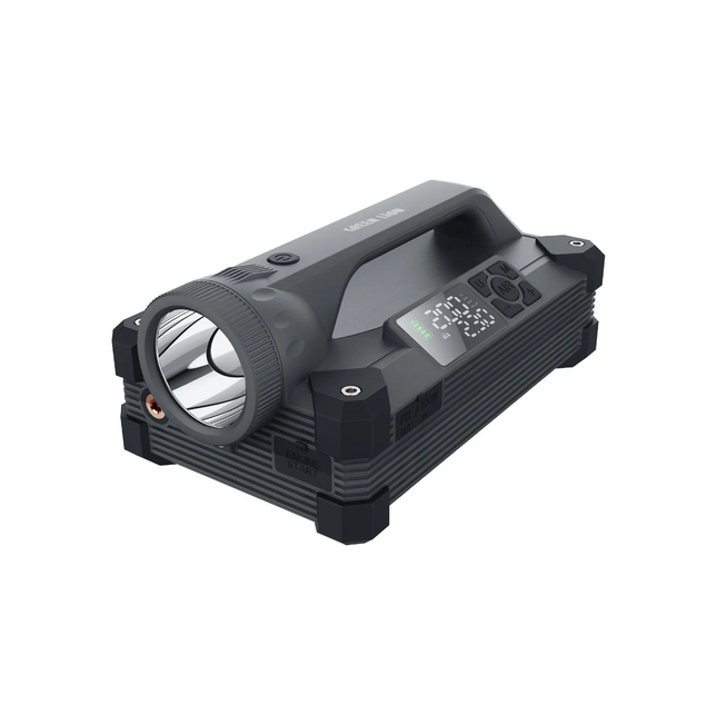 The Green Lion JX66 Jump Starter is a robust and strong tool that will keep you prepared for any eventuality. With its high-capacity 24000mAh battery,