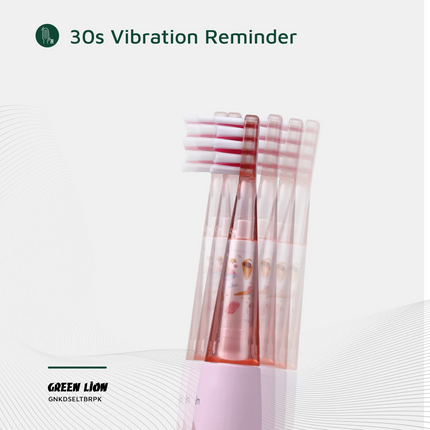 The Green Lion Electric Toothbrush, designed for Children's use, has been targeted at kids between the ages of two and ten in the hope of being more e