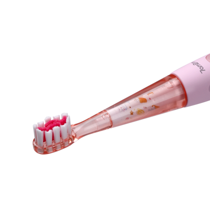 The Green Lion Electric Toothbrush, designed for Children's use, has been targeted at kids between the ages of two and ten in the hope of being more e