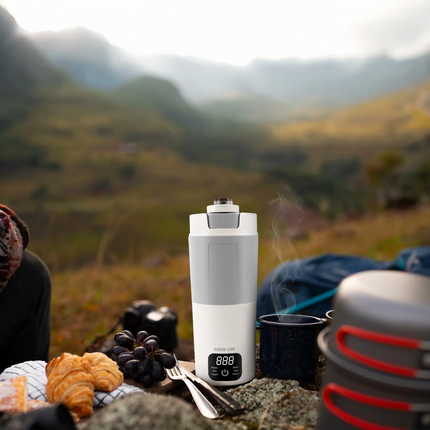 Green Lion Kettle &amp; Go Electric Kettle comes as an incredible option for the progressive kind, with water boiling capacity only at 600 mL. Made of
