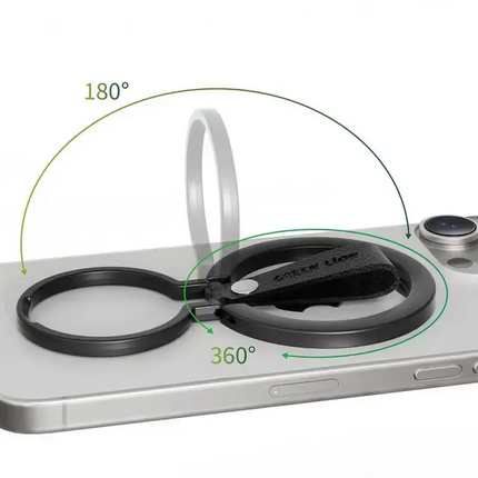 The Green Lion Magnetic Grip Stand is made for those who
want their grip on the phone to be better. This grip stand is magnetic and gets
easily instal