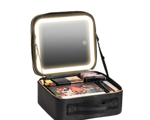 Green Lion Makeup Organizer - Green Lion Makeup Organizer: Fashionable, practical, and designed to satisfy all your beauty needs