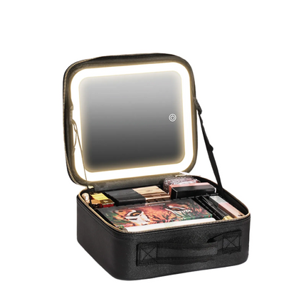 Green Lion Makeup Organizer: Fashionable, practical, and designed to satisfy all your beauty needs. This makeup organizer comes fitted with an inset 4