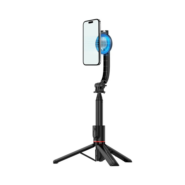 Capture the best selfies and videos with the Green Lion Magselfie Selfie Stick Tripod. Made from durable ABS and aluminum alloy construction, this com