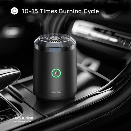 The Green Lion Mini Bakhour Pro with Quran Speaker is the best blend of new technology and traditional use. Made of durable ABS and metal, this compac