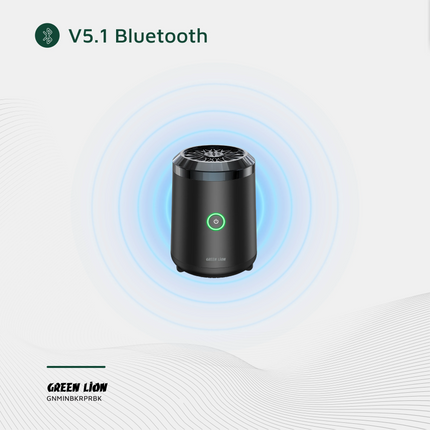 The Green Lion Mini Bakhour Pro with Quran Speaker is the best blend of new technology and traditional use. Made of durable ABS and metal, this compac