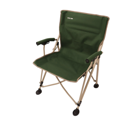 The Green Lion
Outdoor Camping Chair is designed to elevate your comfort and enjoyment in
natural settings. This chair comes equipped with a convenien