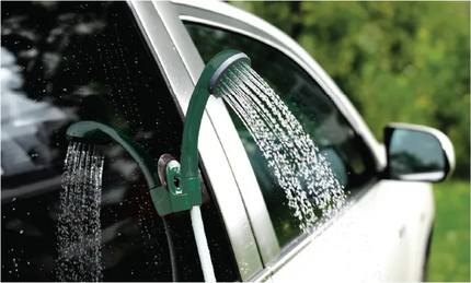 The Green Lion Outdoor Smart Shower is the best portable refreshment option! This rechargeable, lightweight smart shower is designed to enhance your o