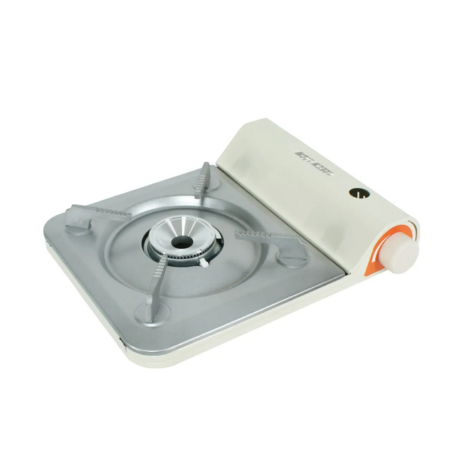 The Green Lion Portable Outdoor Stove 3.5KW in beige is great and efficient for cooking on all your outdoor adventures. This product is constructed fr