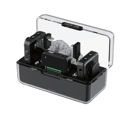 Green Lion GLM-Professional Wireless Mic is a smart choice
for you to buy! You can easily use this microphone in any environment because
it covers sou