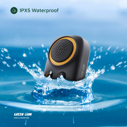 The Green Lion Pulse Wear Wearable BT Speaker is compact and high-performance audio intended for easy on-the-go convenience. Constructed from tough AB