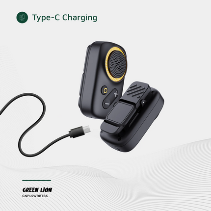 The Green Lion Pulse Wear Wearable BT Speaker is compact and high-performance audio intended for easy on-the-go convenience. Constructed from tough AB