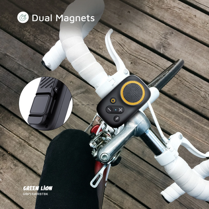 The Green Lion Pulse Wear Wearable BT Speaker is compact and high-performance audio intended for easy on-the-go convenience. Constructed from tough AB