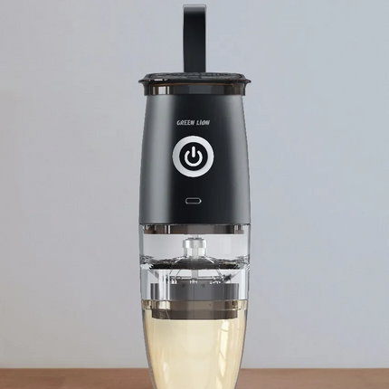 The Green Lion Portable Coffee Grinder is a unique and compact design device that gives you easy and efficient portability during travel and camping c