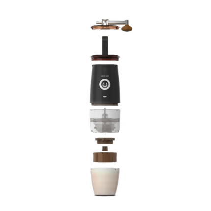 The Green Lion Portable Coffee Grinder is a unique and compact design device that gives you easy and efficient portability during travel and camping c