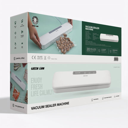 GREEN LION VACUUM SEALER  MACHINE - WHITE