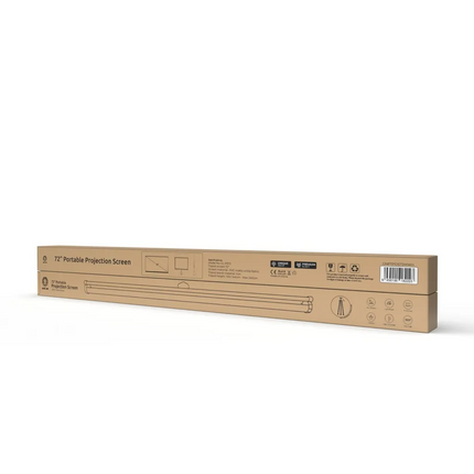 The Green Lion 72" Portable Projection Screen with Tripod Stand is specifically designed to elevate your viewing experience. This versatile projection