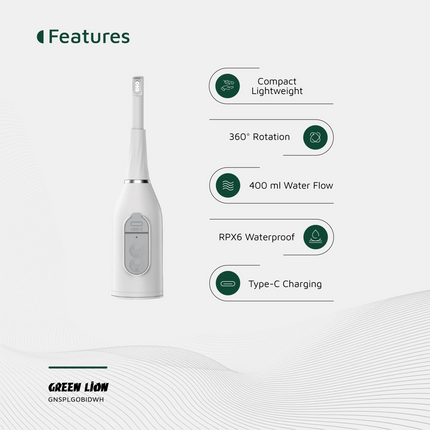 The Green Lion Splash Go Portable Bidet is compact, travel-friendly equipment for personal hygiene on the go. Made with durable ABS and silicone, the 