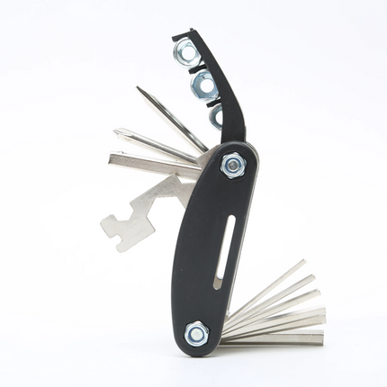 The Green Lion Survival X9 Outdoor Tool Kit is an all-in-one and rugged tool for outdoors and emergencies. The combination of an equally rugged PP too