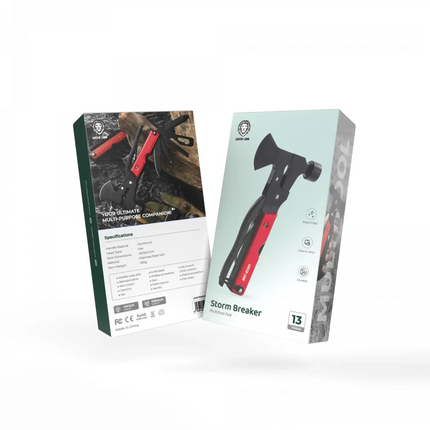Introducing the Green Lion Storm Breaker, your essential outdoor adventure companion. This meticulously crafted tool is a boon for hikers and backpack