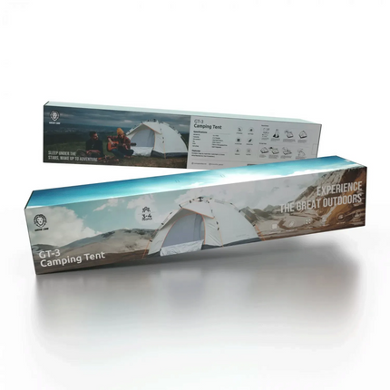 The Green Lion GT-3 Camping Tent is your one-stop solution for comfortable and convenient outdoor adventures. Designed for groups of 3-4 people, it fe