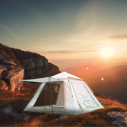 The Green Lion GT-6 Camping Tent is the perfect travel companion for any outdoor adventure. Head out on your next camping trip with this spacious and 