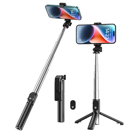 The Green Lion Tripod Selfie Stick is a perfect tool for capturing your special moments. This selfie stick uses a 1-click selfie function that allows 