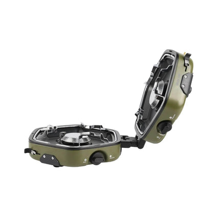 Green Lion Twin Flame Foldable Camping Stove - Clix