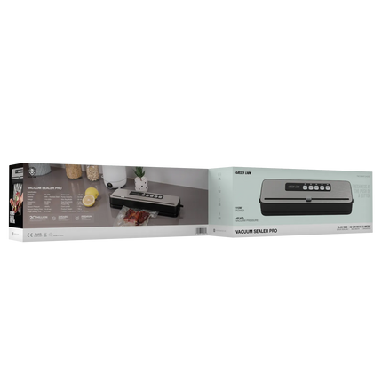 The Green Lion Vacuum Sealer Pro is an efficient, heavy-duty solution to your food storage needs as it delays spoilage. Made up of durable ABS and sta