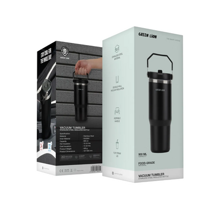 The Green Lion Vacuum Tumbler 900ml is the best, high-quality solution for keeping beverages at the required temperature. This tumbler is made of dura