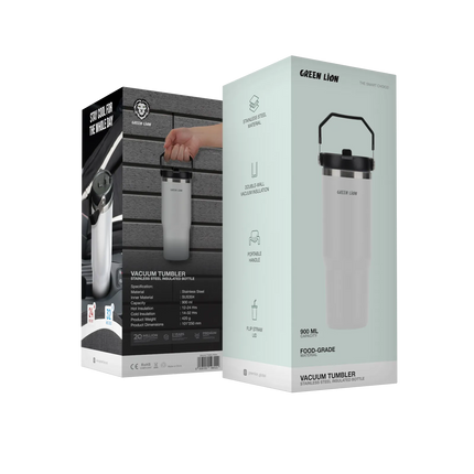 The Green Lion Vacuum Tumbler 900ml is the best, high-quality solution for keeping beverages at the required temperature. This tumbler is made of dura