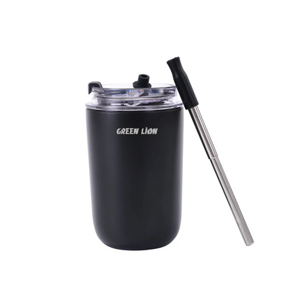 Enjoy your favorite beverages with the Green Lion Vacuum Travel Mug Lite.
This 280ml capacity mug features a double-walled design with stainless steel