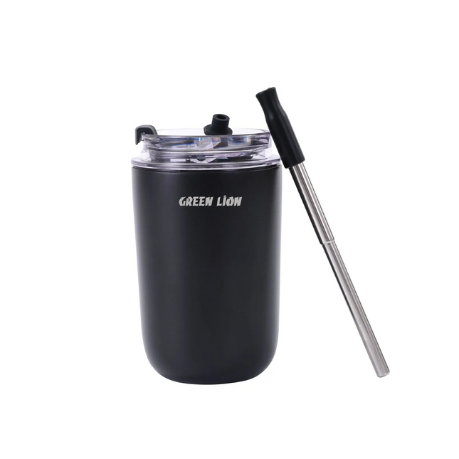 Enjoy your favorite beverages with the Green Lion Vacuum Travel Mug Lite.
This 280ml capacity mug features a double-walled design with stainless steel