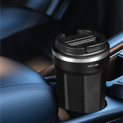 The Green Lion Vacuum Mug 380mL-Excellent, stylish, and practical, ready to accompany your daily hydration. The exterior is made of high-quality stain