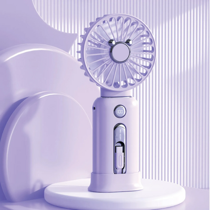 Green Lion Wind Mate Portable Power Bank &amp; Fan helps you stay cool and your devices powered up. This innovative device combines a powerful 10000mA