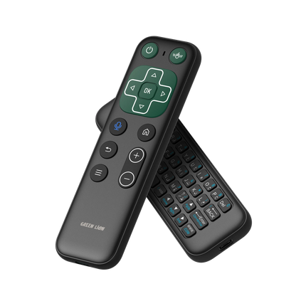 The Green Lion Wireless Remote with Keyboard and Mouse features 58 keys for perfect control and dual-mode connection (2.4G + Bluetooth V5.2). With 800