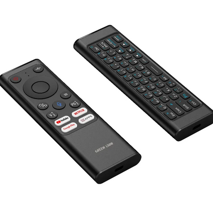 The Green Lion Wireless Remote Pro with Keyboard and Mouse combines functionality and convenience in one sleek device. Constructed using a durable alu