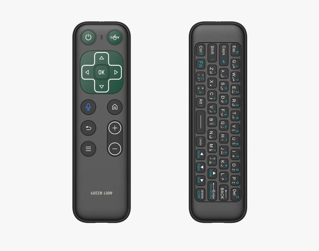 GREEN LION WIRELESS REMOTE WITH KEYBOARD AND MOUSE - BLACK