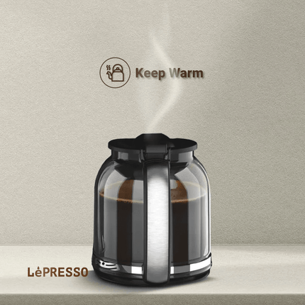 LePresso Dual Brew Drip Coffee & Espresso Machine - Clix