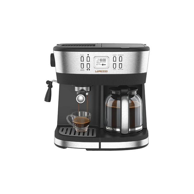 LePresso Dual Brew Drip Coffee & Espresso Machine