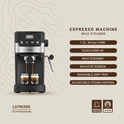 Lepresso Suprema Espresso Machine - Clix