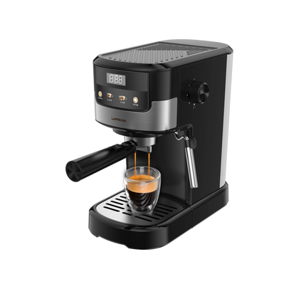 The Lepresso Suprema Espresso Machine is for coffee lovers who demand the level of quality at home that a barista would deliver. The 1100 watts of pow